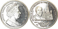 BRITISH VIRGIN ISLANDS Dollar Münze, Franklin Mint, Dynastie Romanov - -