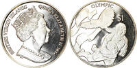 BRITISH VIRGIN ISLANDS Dollar Münze, Franklin Mint, Discipline -