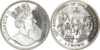 Isle of Man Crown Münze, Elizabeth II, Pobjoy Mint, Chemins de fer - -