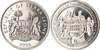 Sierra Leone Dollar Münze, British Royal Mint, Basilique Saint Pierre -