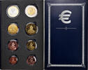 Malta 1 Cent to 2 Euro unofficial private coin, UNZ -