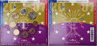 Frankreich 1 Cent to 2 Euro BU, STGL -