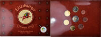 Luxemburg 1 Cent to 2 Euro 500 ans de la route postale, BU, STGL -