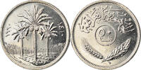 Irak 50 Fils Münze, UNZ, Copper-nickel, KM:128 -