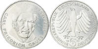 Bundesrepublik Deutschland 5 Mark Münze, Hamburg, Germany, BE, VZ -