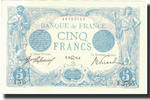 Frankreich 5 Francs Bleu, 1913-07-29, UNZ-, Fayette:2.19, KM:70 -