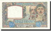 Frankreich 20 Francs Science et Travail, 1941-07-17, UNZ, Fayette:12.16 -