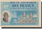 Frankreich 10 Francs Bon de Solidarité, UNZ -
