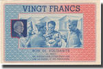 Frankreich 20 Francs Comité National, Undated (1941-44), UNZ -