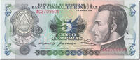 Honduras 5 Lempiras Geldschein, 1980-05-08, KM:63a, UNZ -