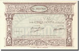 Spanien 50 Centimes Geldschein, paysage 1, 1937, UNZ- -