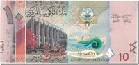 Kuwait 10 Dinars Geldschein, UNZ -