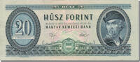 Ungarn 20 Forint Geldschein, 1975-10-28, KM:169f, SS+ -