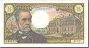 Frankreich 5 Francs Pasteur, 1968-04-04, UNZ-, Fayette:61.7, KM:146b -