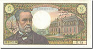 Frankreich 5 Francs Pasteur, 1968-04-04, UNZ-, Fayette:61.7, KM:146b -