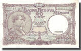 20 Francs 1944 Belgien Geldschein, 1944-03-01, KM:111, SS SS