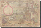 Tunesien 1000 Francs Geldschein, 1946-09-05, KM:26, SGE+ -