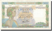 Frankreich 500 Francs La Paix, 1944-04-06, SS+, Fayette:32.46, KM:95d -