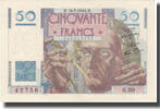 Frankreich 50 Francs Le Verrier, 1946-05-16, UNZ-, Fayette:20.4, KM:127b -