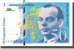 Frankreich 50 Francs St Exupéry, 1994, UNZ-, Fayette:73.1b, KM:157Ab -