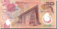 Papua New Guinea 20 Kina Geldschein, KM:36a, UNZ -