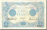 Frankreich 5 Francs Bleu, 1913-07-16, VZ, Fayette:2.19, KM:70 -
