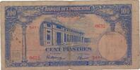 French Indochina 100 Piastres Geldschein, FRENCH INDO-CHINA, KM:79a, S+