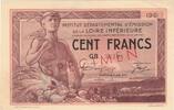 Frankreich 100 Francs Nantes, Specimen, UNZ- -