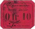 Algeria 10 Centimes Geldschein, Undated (1915), UNZ- -