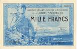Frankreich 1000 Francs 1940-06-24, SS+ -