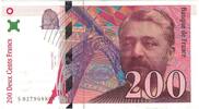 Frankreich 200 Francs Eiffel, 027968808, VZ, Fayette:75.2, KM:159a -