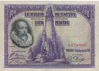 Spanien 100 Pesetas Geldschein, 1928-08-15, S -