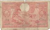 Belgien 100 Francs-20 Belgas Geldschein, 1944-11-04, KM:113, SGE -