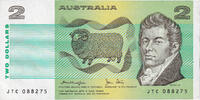 Australien 2 Dollars Geldschein, 1983, KM:43d, UNZ -