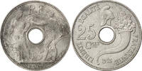 Frankreich 25 Centimes Münze, VZ, Nickel, Gadoury:374a -
