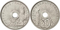 Frankreich 25 Centimes Münze, VZ+, Nickel, Gadoury:376a -