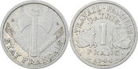 Frankreich Franc Münze, Bazor, Beaumont le Roge, SS, Aluminium, KM:902.2 -