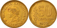 Argentinien 50 Centavos Münze, SS, Aluminum-Bronze, KM:68 -