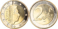 Luxemburg 2 Euro Utrecht, Proof, STGL, Bi-Metallic, KM:82 -