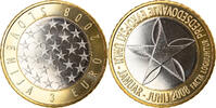 Slowenien 3 Euro Special Unc., STGL, Bi-Metallic, KM:81 -