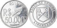 CABINDA 50.000 reais Münze, UNZ, Aluminium -