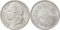 Frankreich 5 Francs Münze, Lavrillier, Beaumont le Roger, VZ -