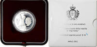 San Marino 10 Euro Rome, STGL, Silber, KM:523 -