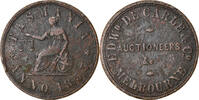 Australien Penny Münze, Victoria, S+, Kupfer, KM:Tn53 -