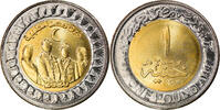 Ägypten Pound Münze, Health personnel, UNZ, Bi-Metallic -