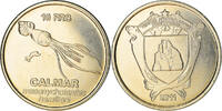 French Southern and Antartic Land 10 Francs Calmar, UNZ, Cupro-nickel -