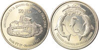 Frankreich 50 Francs Münze, Bassas da India, UNZ, Cupro-nickel -