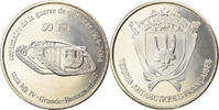 Frankreich 50 Francs Münze, Kerguelen, UNZ, Cupro-nickel Aluminium -