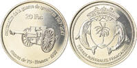 Frankreich 20 Francs Münze, Glorieuses, UNZ, Cupro-nickel Aluminium -