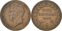 Monaco 5 Centimes, Cinq Honore V